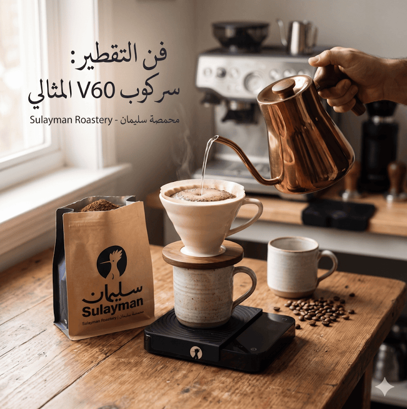 سر تحضير كوب V60 مثالي في المنزل